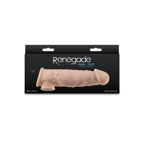 Renegade Annex Tick Sheath for Enhanced Pleasure