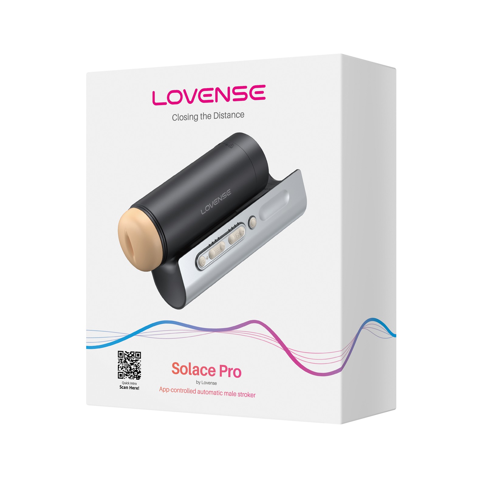 Lovense Solace Pro App-Controlled Thrusting Masturbator