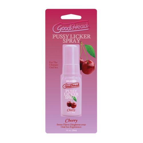 GoodHead Pussy Licker Spray for Sweet Oral Pleasure