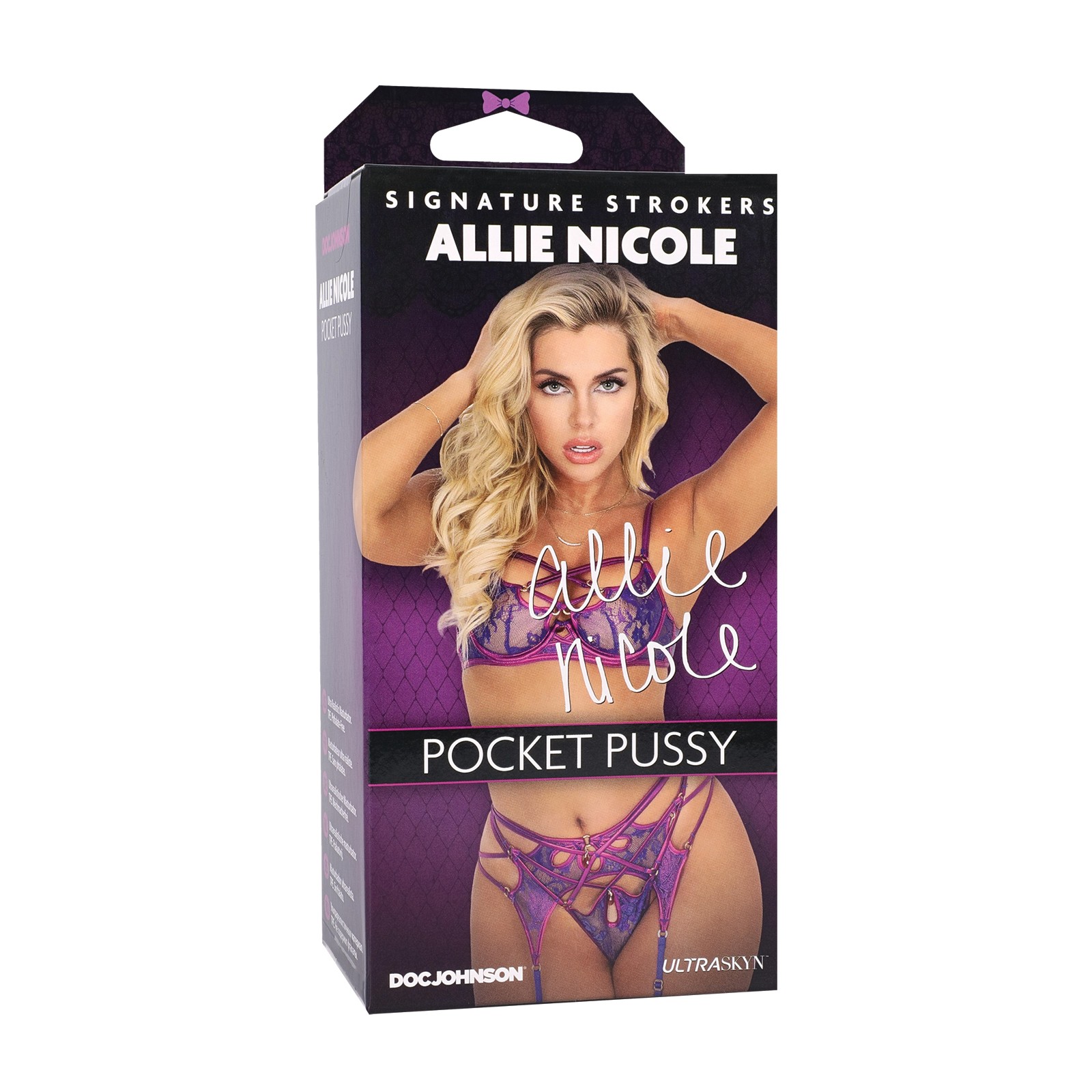 Signature Strokers ULTRASKYN Pocket Pussy - Allie Nicole, Vanilla