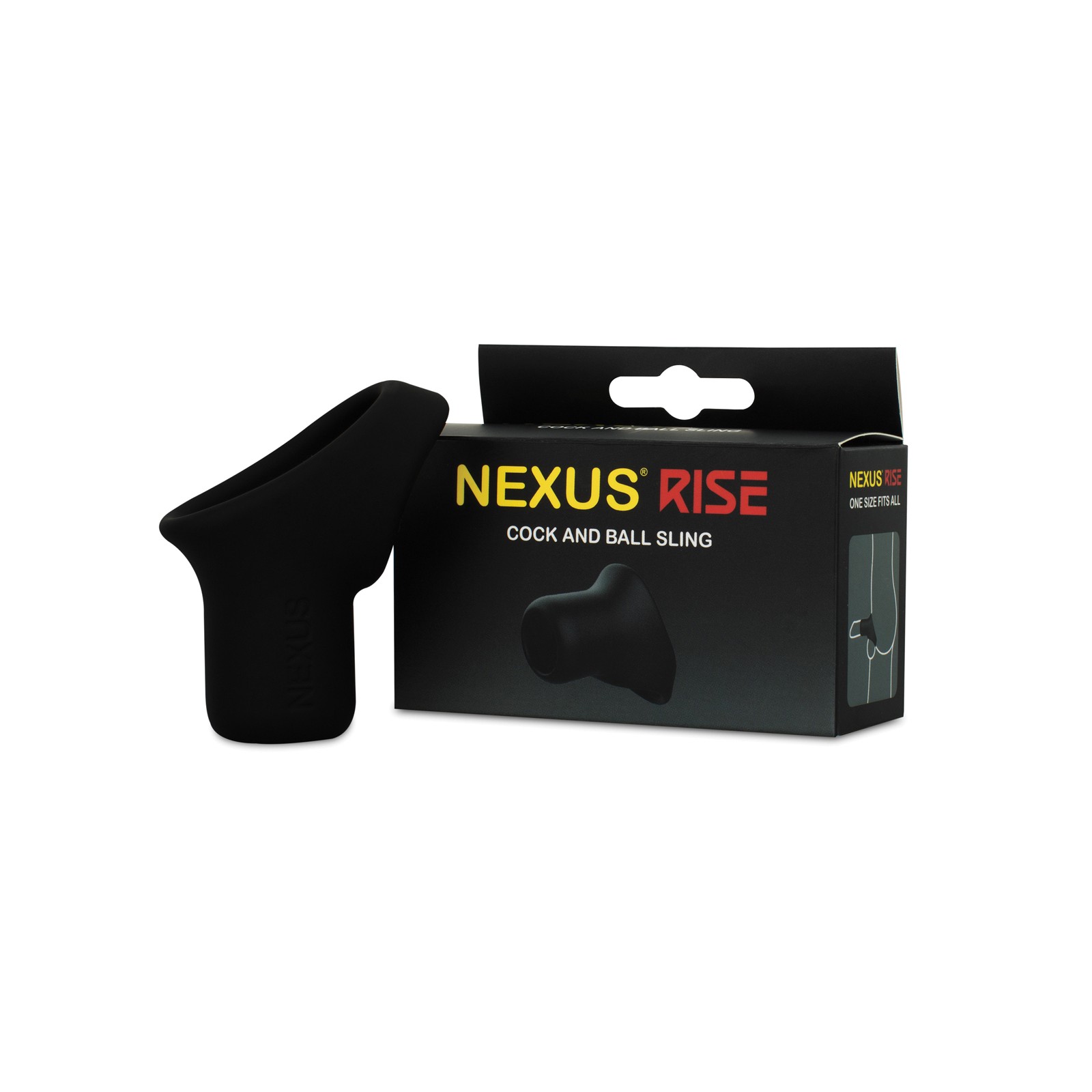 Sling para Pene y Testículos de Silicona Líquida Nexus Rise