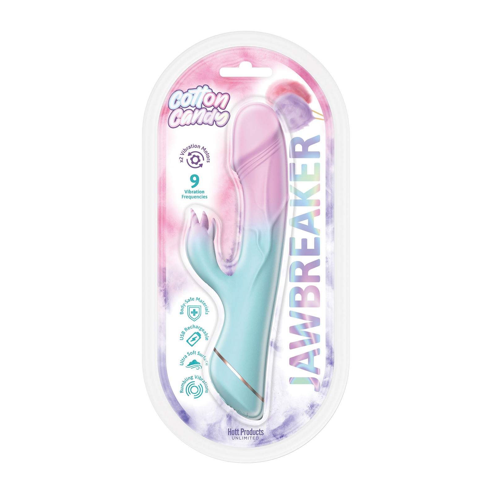 Vibrador Conejito Cotton Candy - Exploración Emocionante