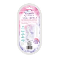 Vibrador Flufferella Jawbreaker de Algodón de Azúcar - Rosa