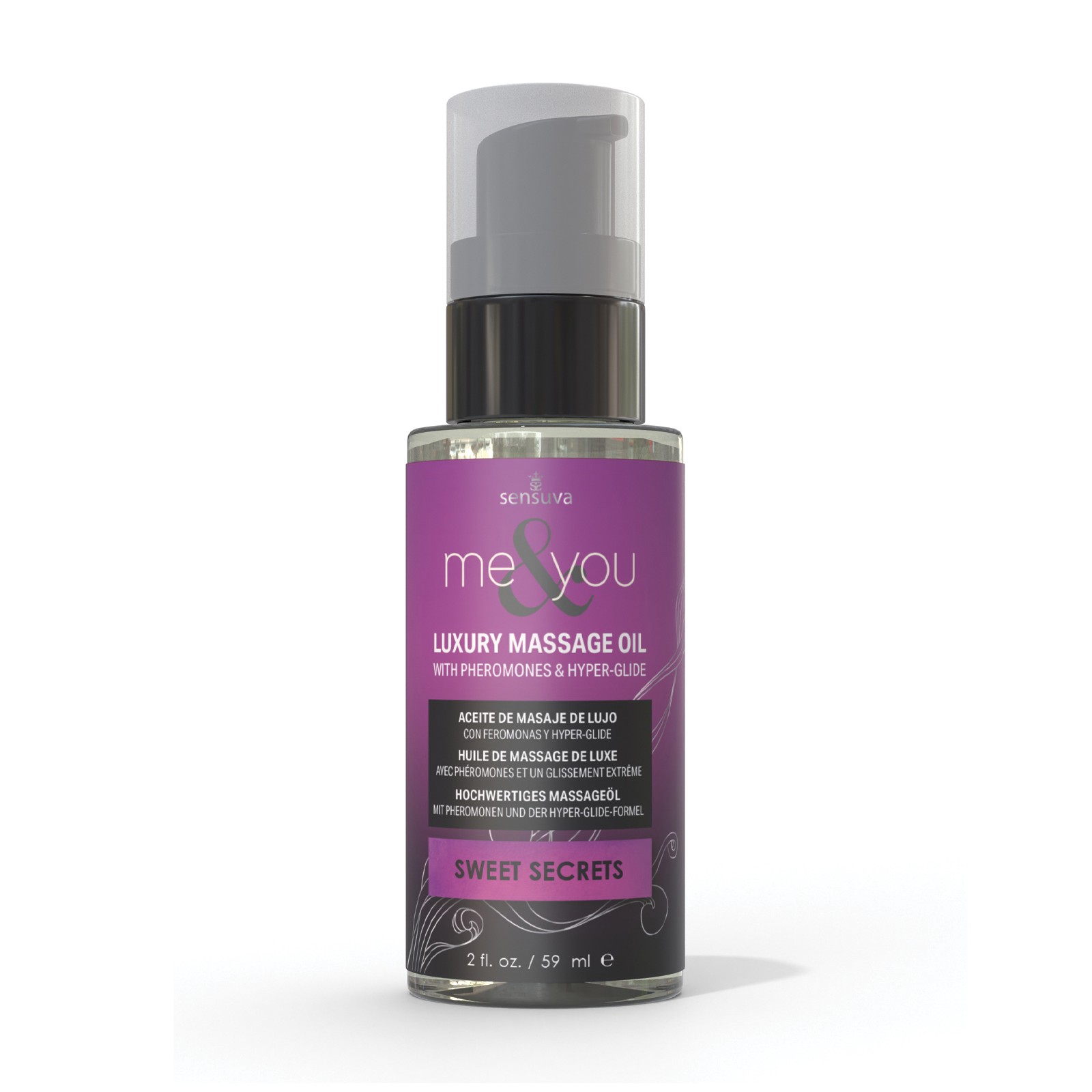 Sensuva Me & You Massage Oil Sweet Secrets