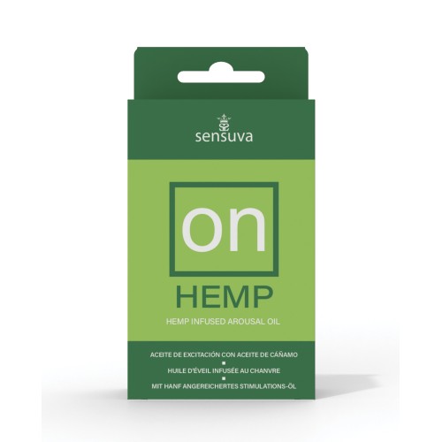 Aceite de Arousal ON Hemp - Mejora Tus Sensaciones