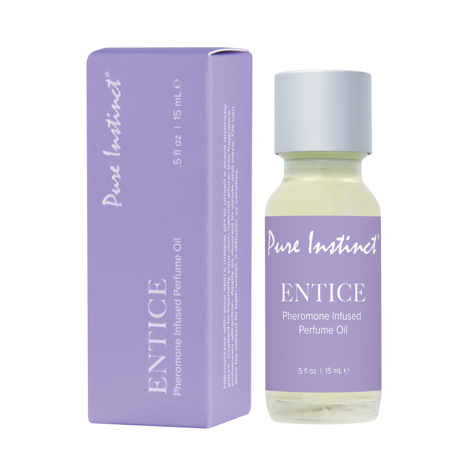 Pure Instinct Pheromone Perfume Oil Entice - 15 ml