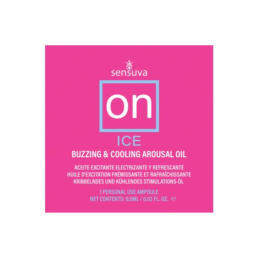 ON Ice Arousal Oil - Single Use Ampoule