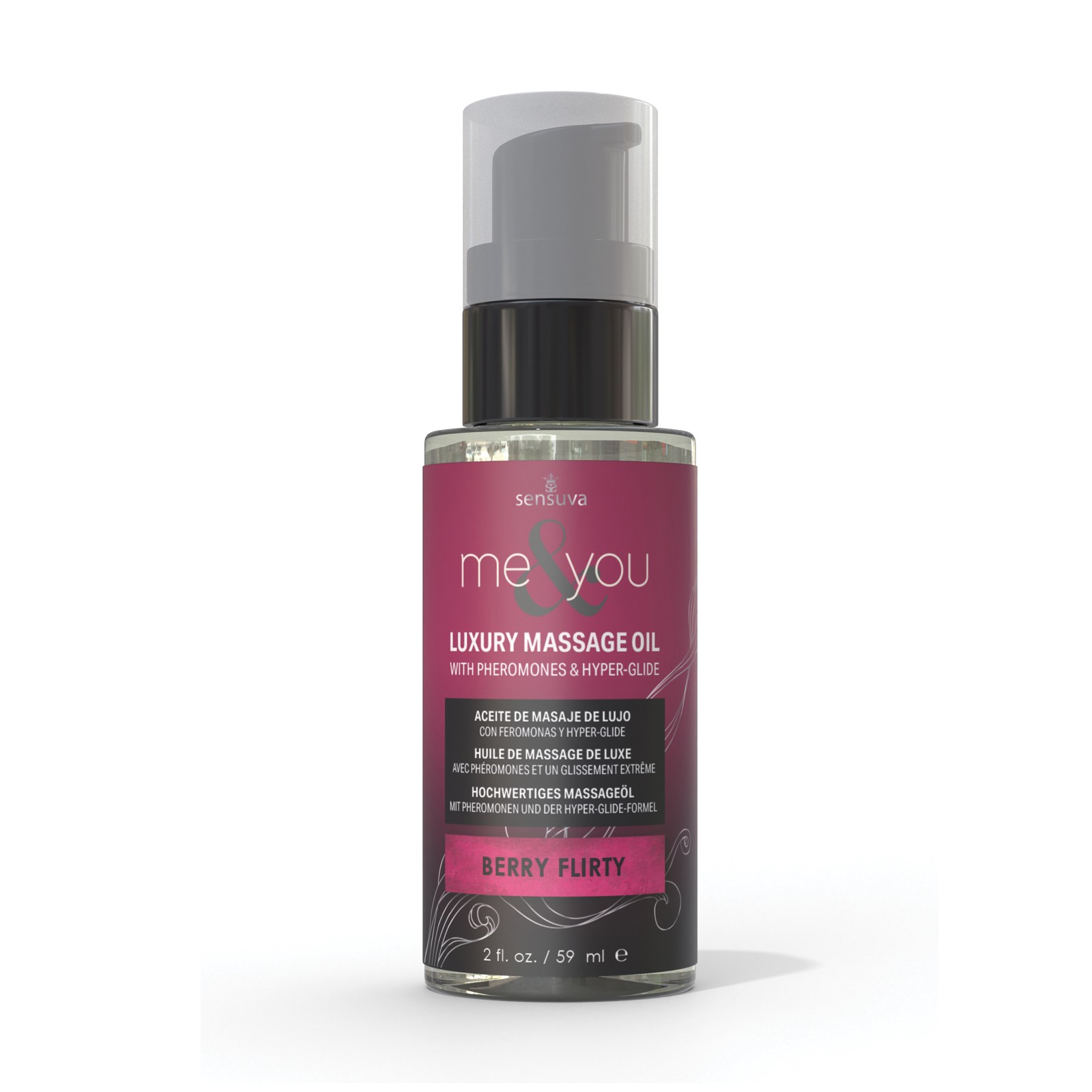 Sensuva Me & You Berry Massage Oil - Enhance Intimacy