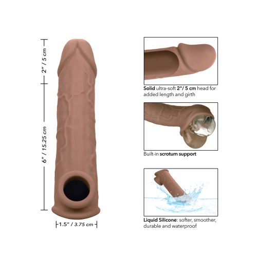 Performance Maxx Life-Like 8 Inch Penis Extension Brown