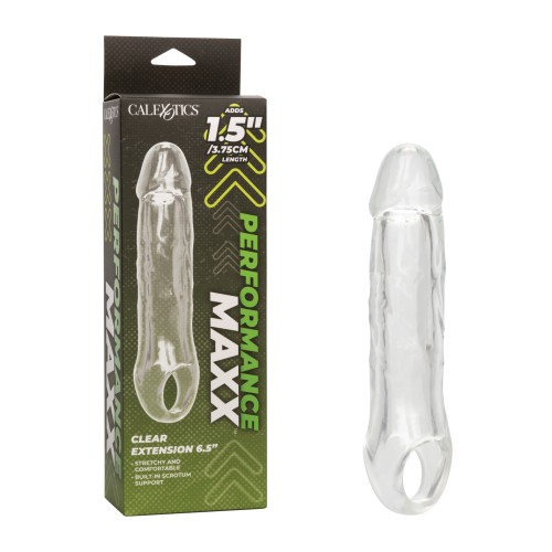 Extension de Pene Performance Maxx 6.5 Pulgadas Transparente