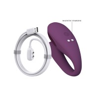 Pretty Love Aari Thumping Dual Vibrator - Purple