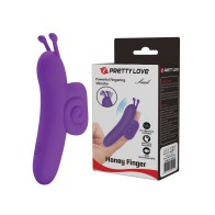 Pretty Love Snail Honey Finger Vibrator for Intense Stimulation