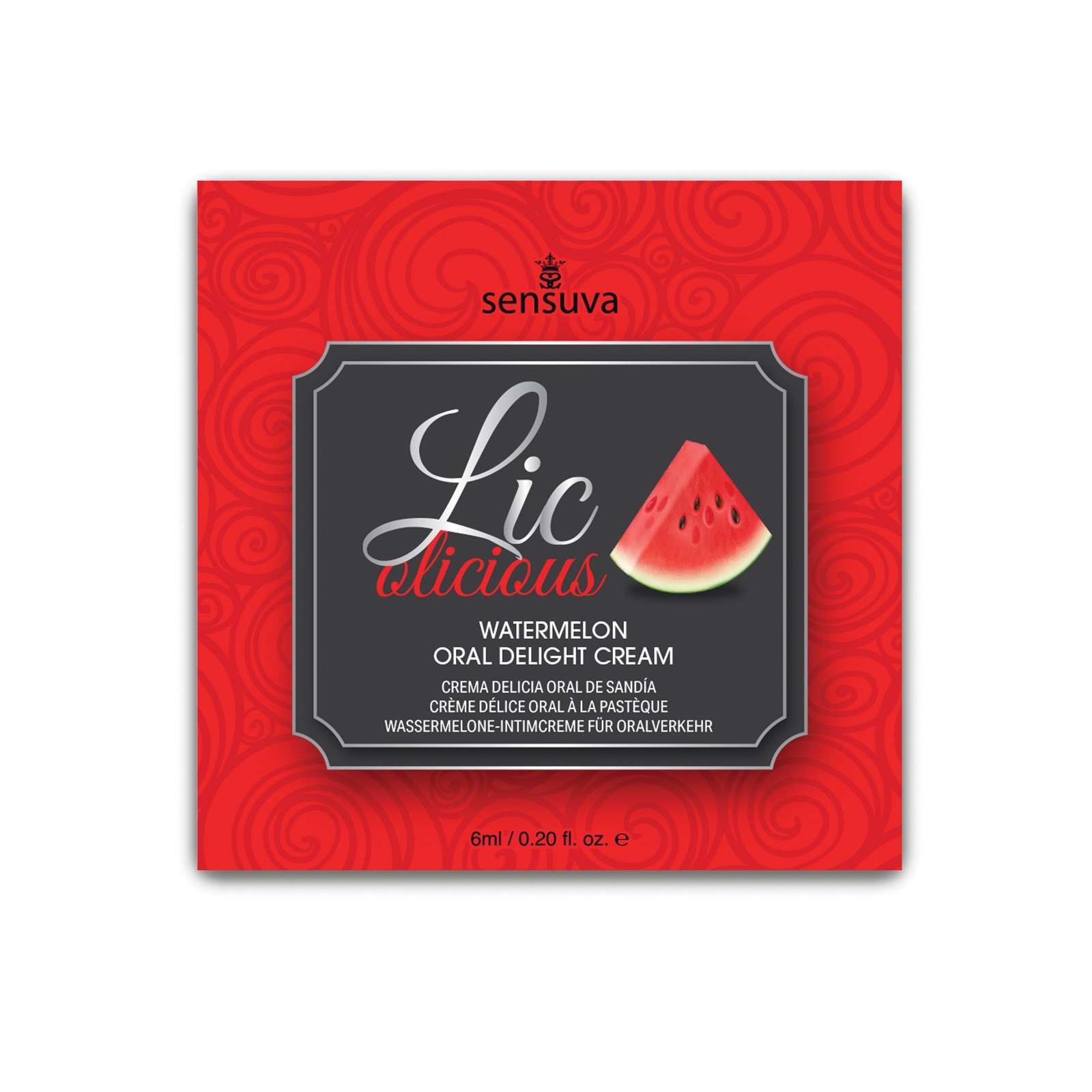 Crema Oral Lic O Licious - Sabor Sandía