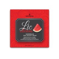 Crema Oral Lic O Licious - Sabor Sandía