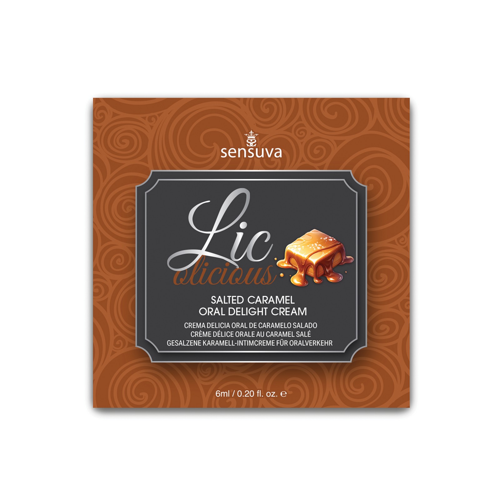 Lic O Licious Crema Delicia Oral Caramelo Salado