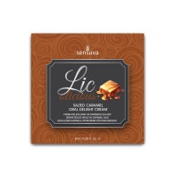 Lic O Licious Crema Delicia Oral Caramelo Salado