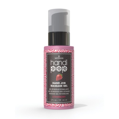 Gel de Masaje Handipop Sabor Fresa 2 oz