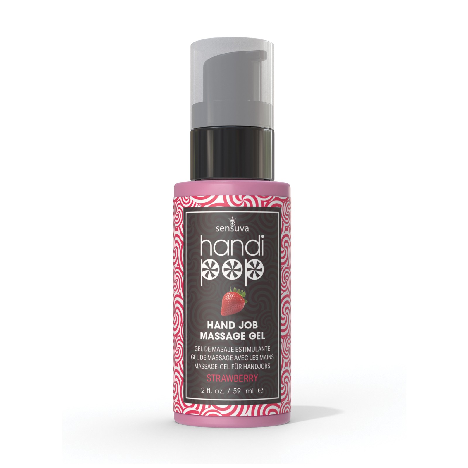 Gel de Masaje Handipop Sabor Fresa 2 oz