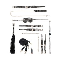 Kit Completo de Bondage de la Colección NY con Bolsa para Parejas