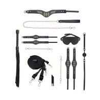 Ouch! London Bondage Kit with Bag Black