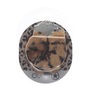 Dispositivos Ouch! Esposas de Peluche Resistentes Leopardo