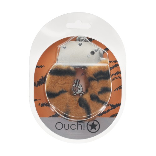 Esposas de Peluche Resistentes Shots Ouch! - Tigre