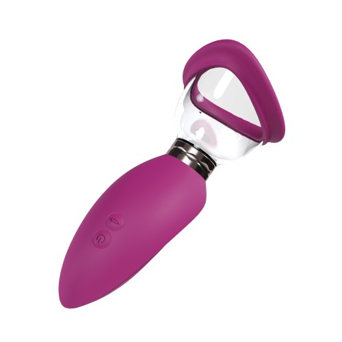 Arousing Clitoral Nipple & Breast Pump in Pink