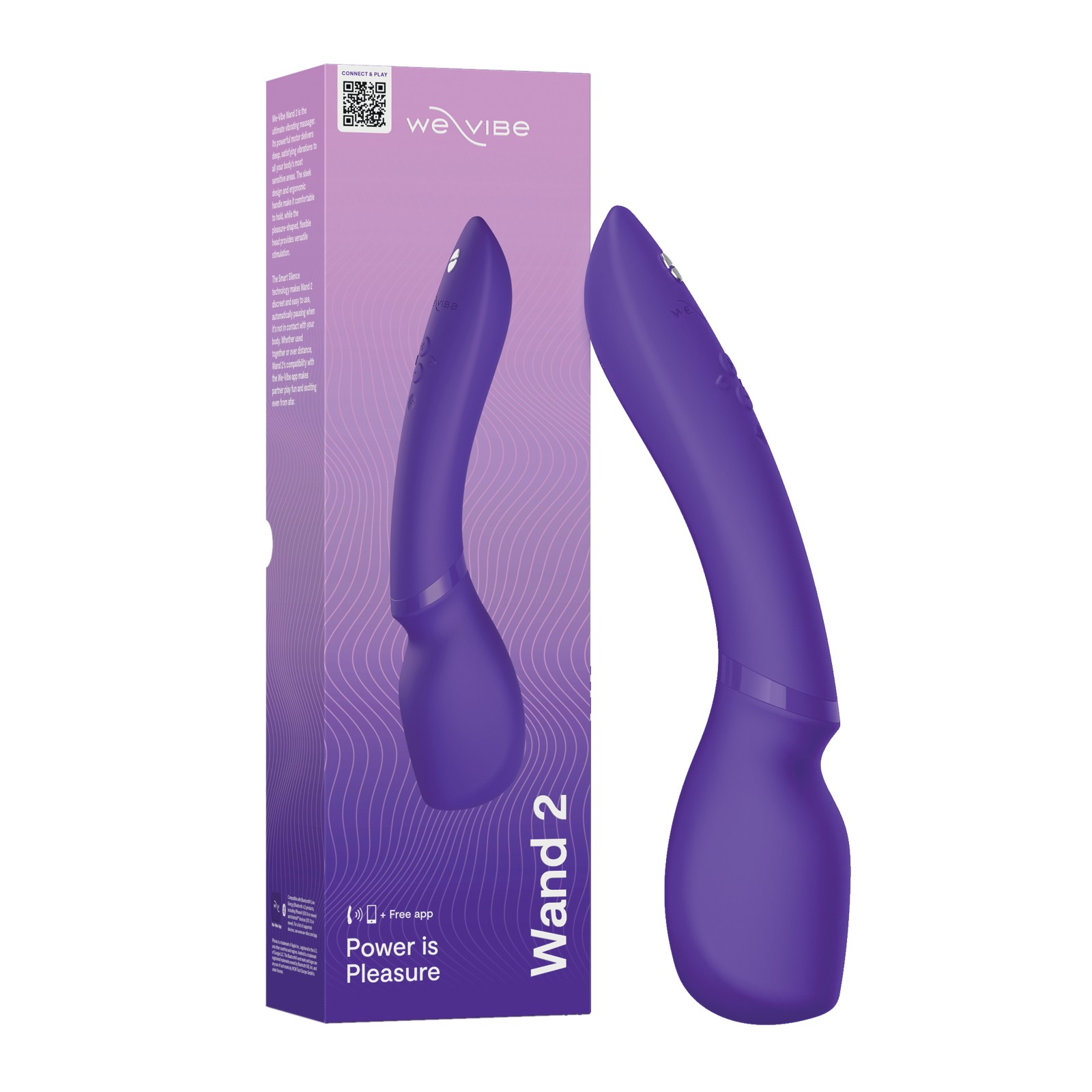 We-Vibe Wand 2 - Purple Vibrator