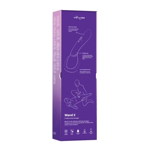 We-Vibe Wand 2 - Vibrador Púrpura