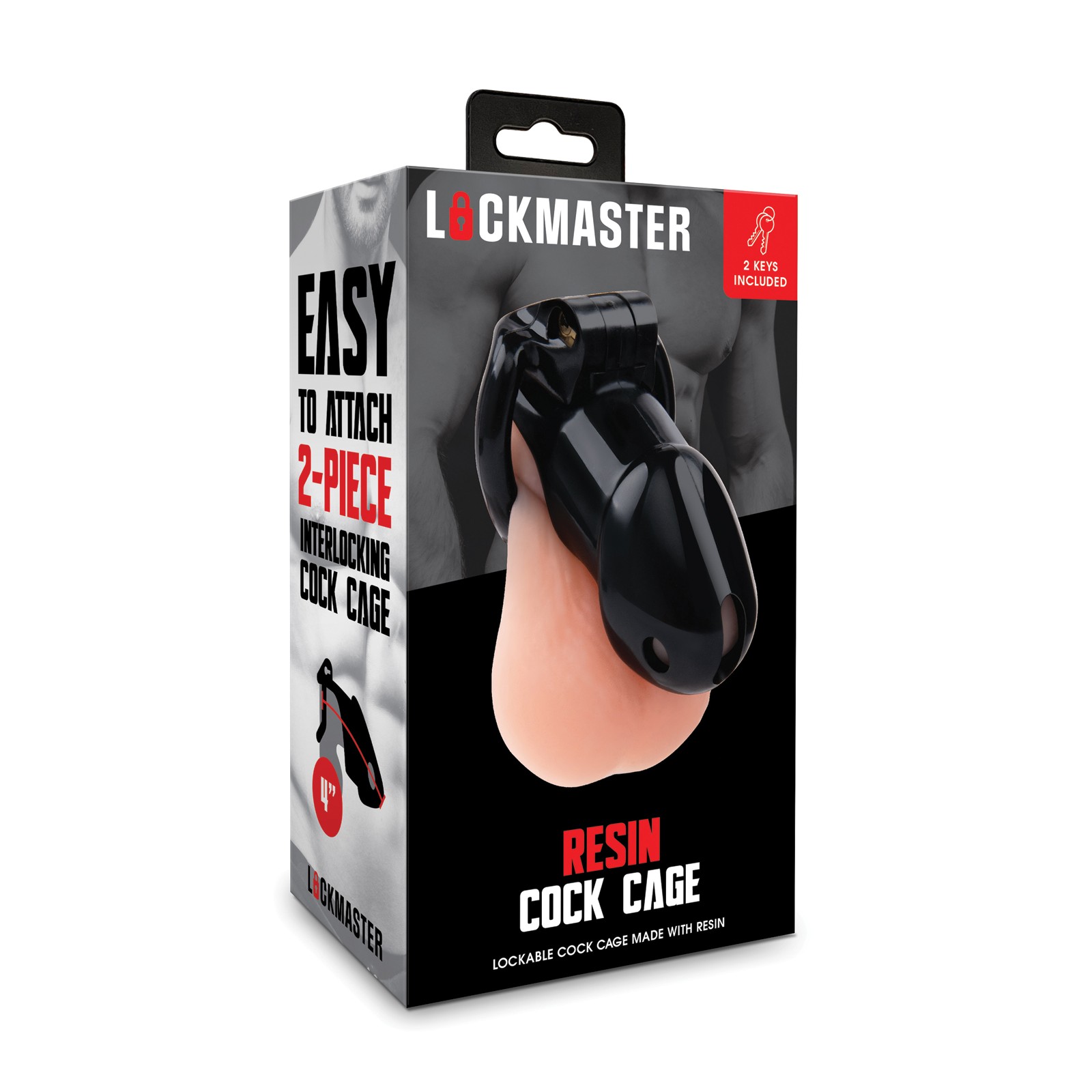 Cage para Pene de Resina Lockmaster para Control Supremo