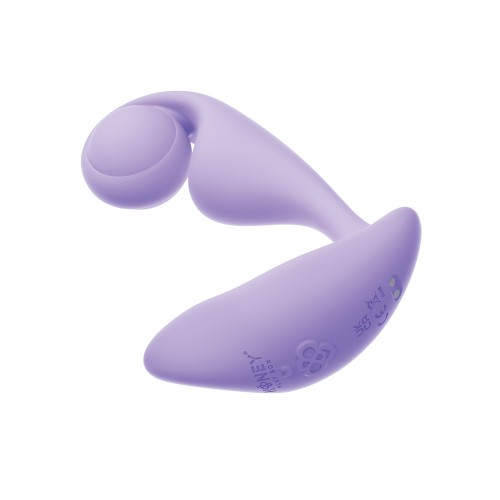 Vibrador Doble de Bola Única Portátil Trill - Púrpura