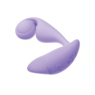 Vibrador Doble de Bola Única Portátil Trill - Púrpura