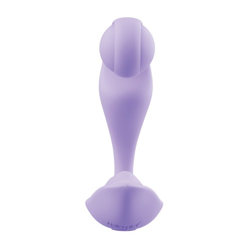 Vibrador Doble de Bola Única Portátil Trill - Púrpura