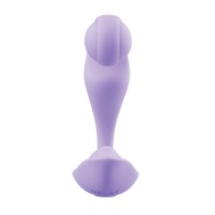 Vibrador Doble de Bola Única Portátil Trill - Púrpura