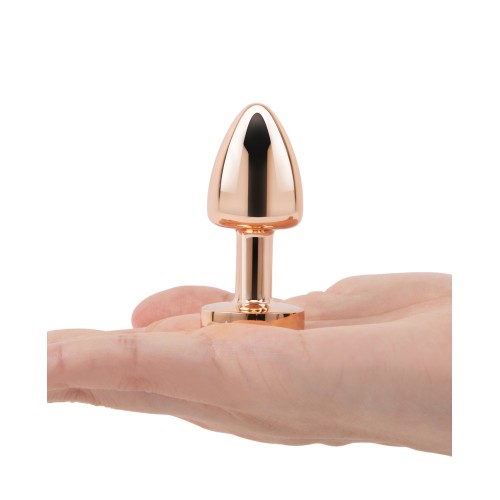 Gemsations 2-Inch Butt Plug for Beginners with Jewel Detail