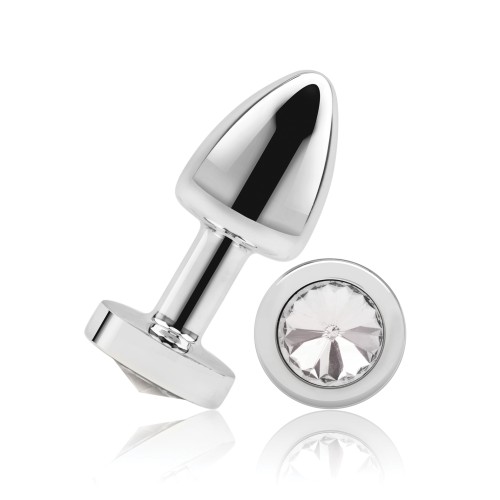 Bling Bling Butt Plug para Principiantes en Plata Gemsations