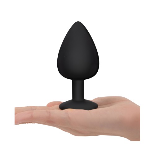 Gemsations 3 pc Silicone Training Butt Plug Set - Black