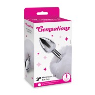 Plug Anal Gemsations con Cola de Conejo - Elegante y Divertido