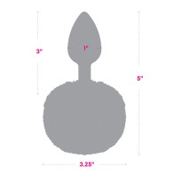 Gemsations Bunny Tail Butt Plug - Elegant and Playful