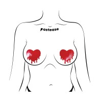 Pastease Corazones Derretidos para Pezones - Cuero Sintético