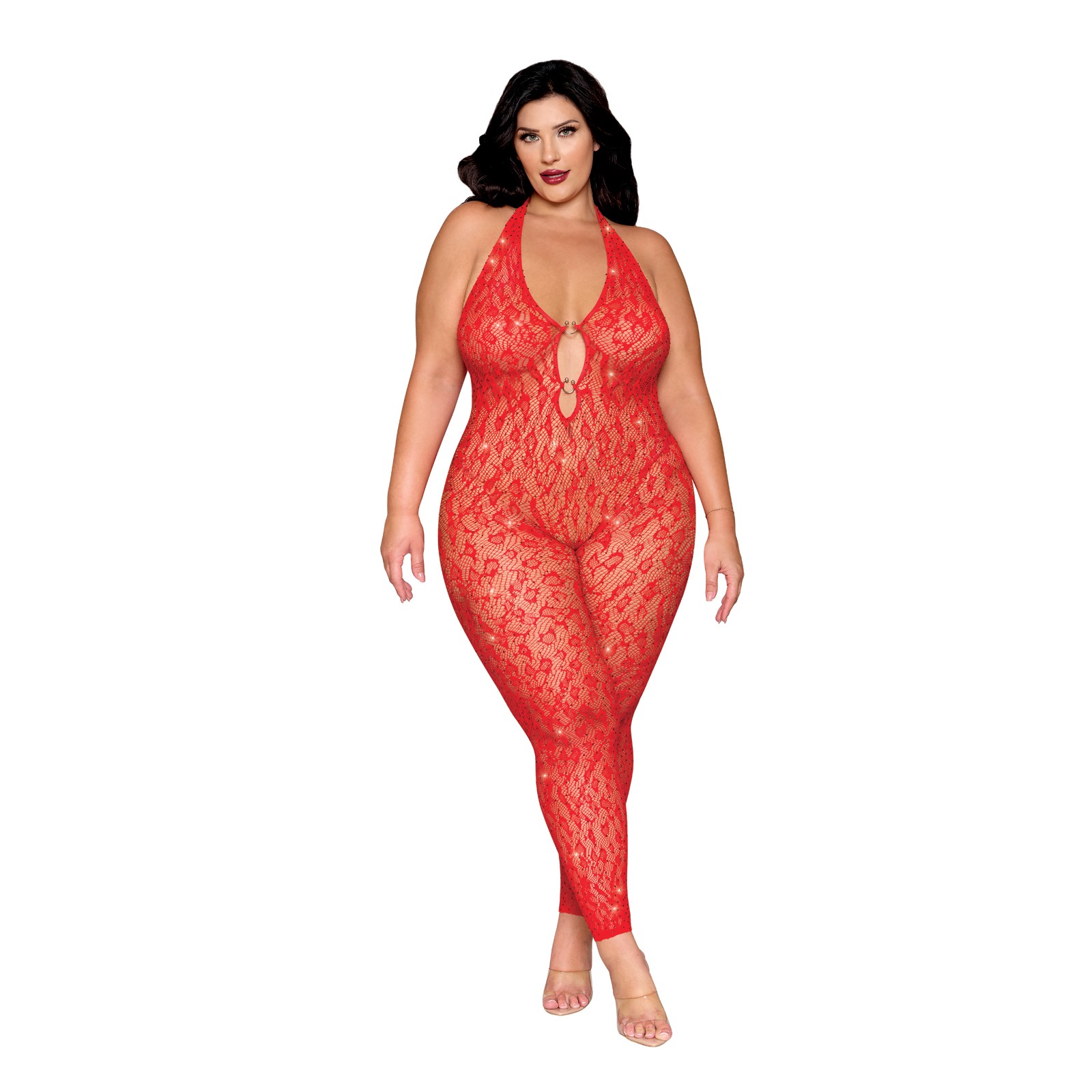 Leopard Pattern Bodystocking for Wild Nights