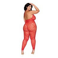 Leopard Pattern Bodystocking for Wild Nights