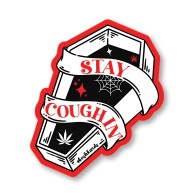 Pack de Stickers Stay Coughin Halloween