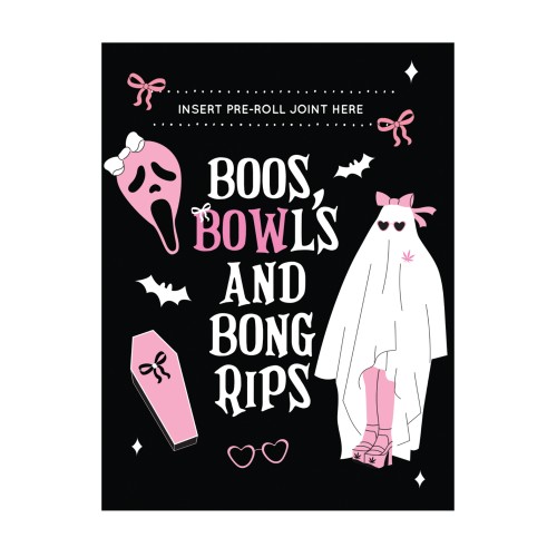 Halloween Boo's Greeting Card with Matchbook - Fun and Spooky