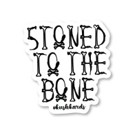 Halloween Stoned to the Bone Sticker Pack