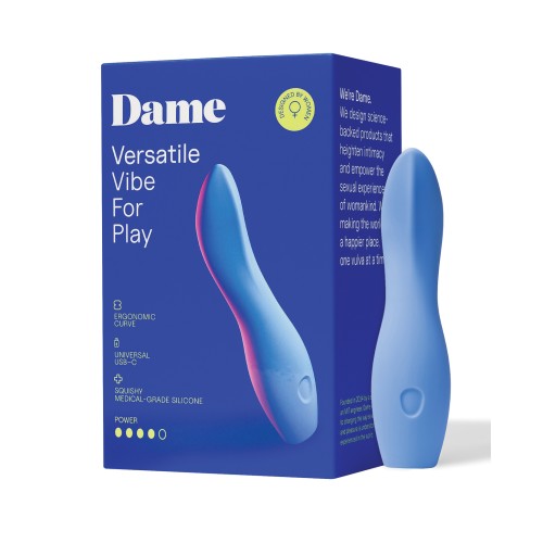 Dame Dip 2.0 Versatile Vibrator - Periwinkle