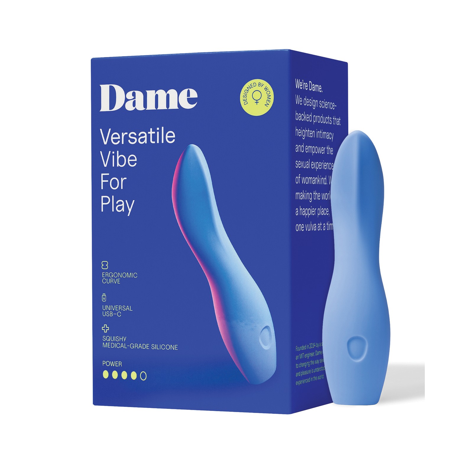 Dame Dip 2.0 Versatile Vibrator - Periwinkle