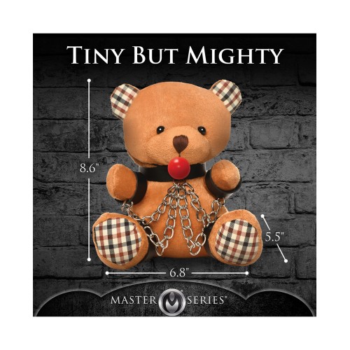 Gagged Teddy Bear Plush Master Series