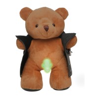 Glow Show Teddy Bear Exhibitionist with Glow in Dark Penis