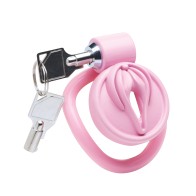 Cárcel de Castidad Pussification Vulva Master Series Rosa